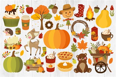 fall time clipart